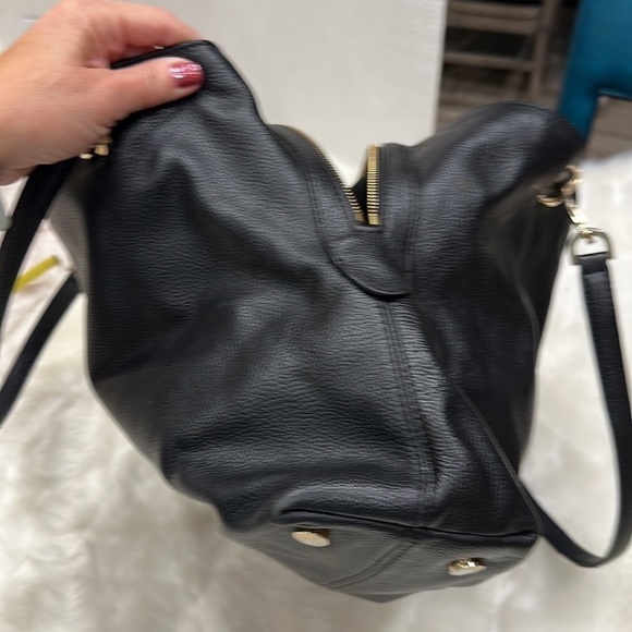 Michael Kors shoulder bag, black, three large compartments, three small - Picture 16 of 17